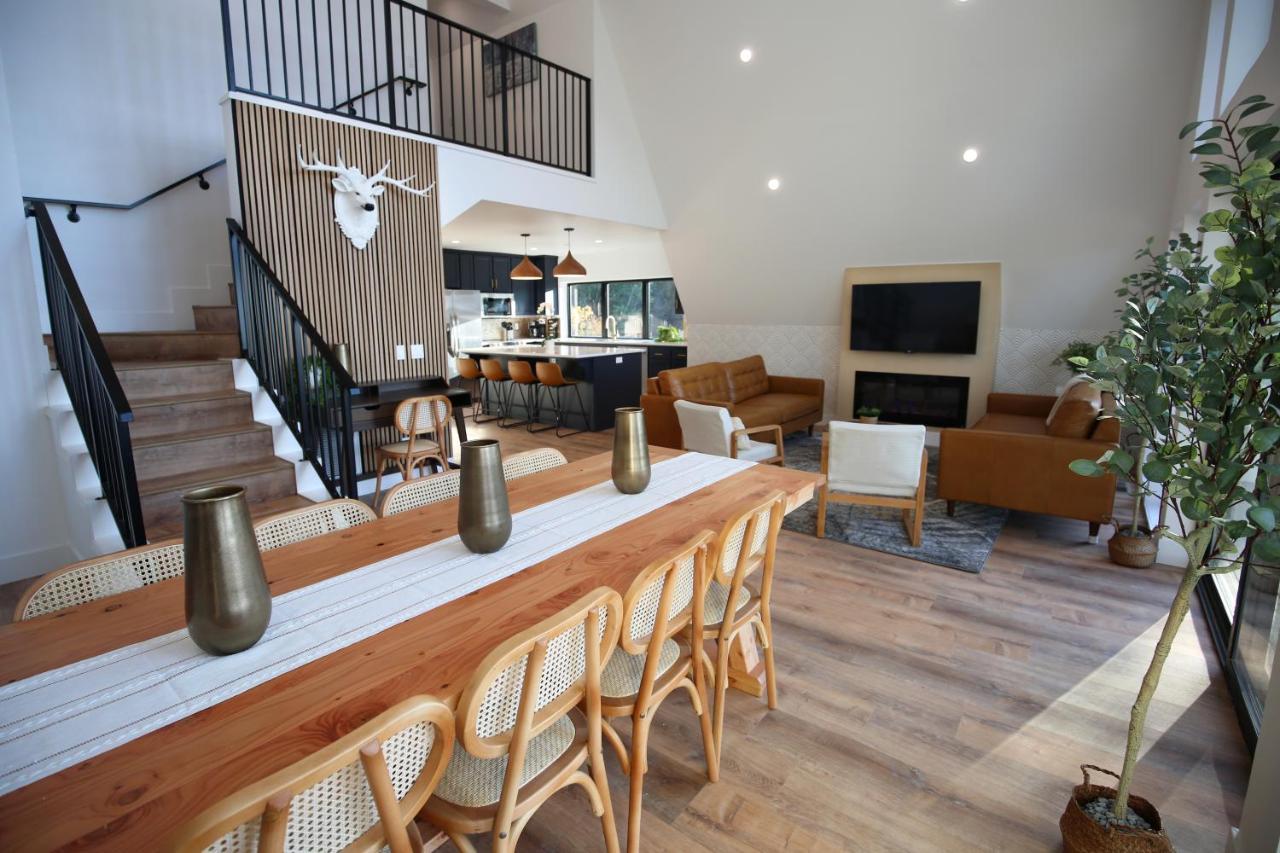 High End A-Frame - Hot Tub - Awesome Views - Yosemite - Electric Vehicle Friendly - Sleeps 10 Villa Оукхърст Екстериор снимка