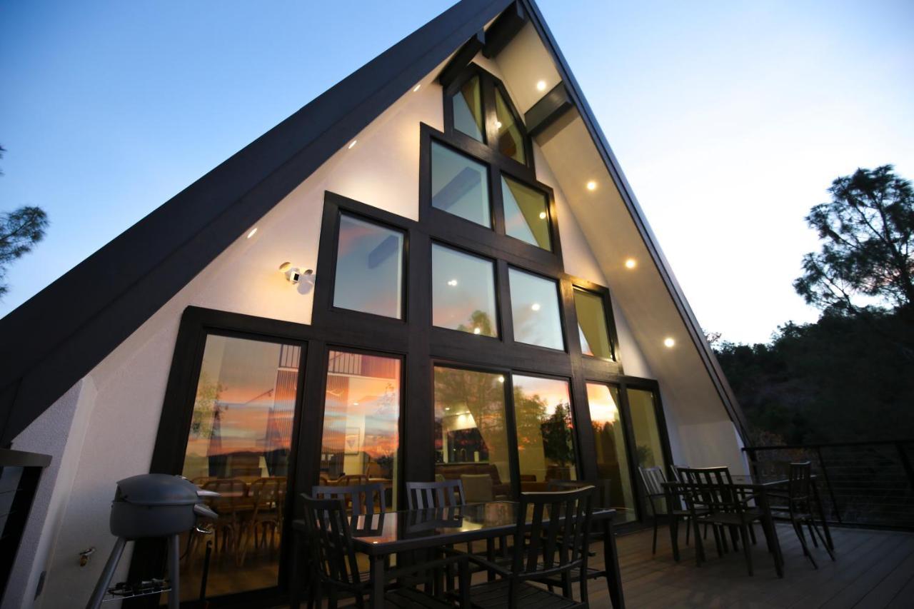 High End A-Frame - Hot Tub - Awesome Views - Yosemite - Electric Vehicle Friendly - Sleeps 10 Villa Оукхърст Екстериор снимка